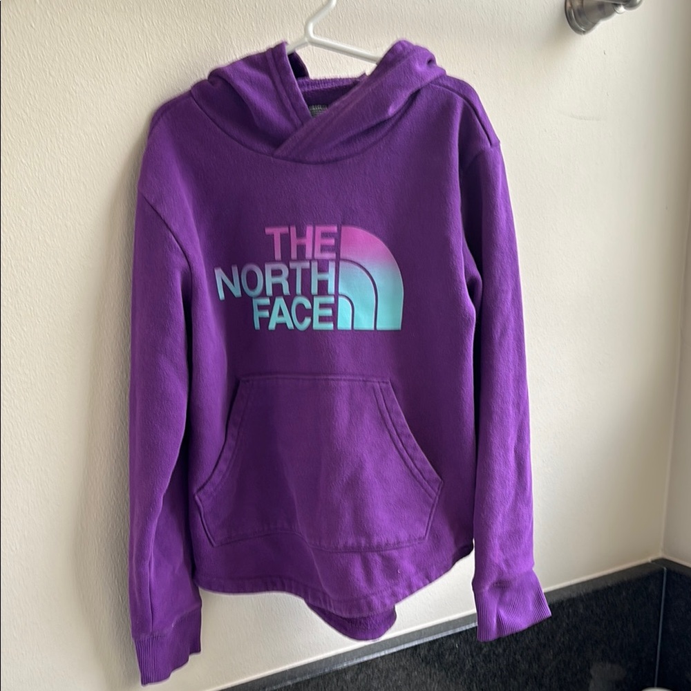 The North Face Purple Sweatshirt Hoodie
